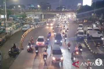 Tiga hari ASN DKI WFH, kepadatan lalu lintas turun empat persen
