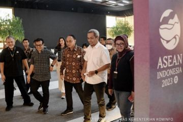 Persiapan Media Center KTT ASEAN sudah 95 persen