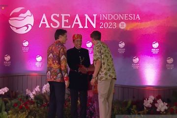 Jokowi terkejut melihat putra PM Kanada sudah tinggi besar