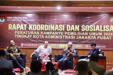 Pemkot Jakpus dan KPU sosialisasi peraturan kampanye Pemilu 2024