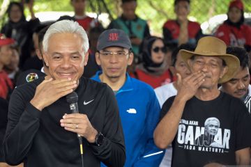 Hari ketujuh kampanye, Ganjar ke Palu dan Donggala