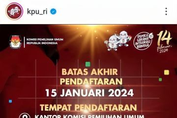 KPU buka pendaftaran lembaga survei dan hitung cepat hasil Pemilu 2024