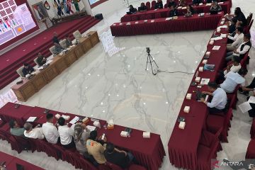 KPU dan tim paslon bahas lima hal soal debat capres-cawapres