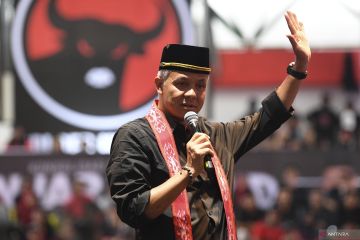 Hari kesepuluh kampanye, Ganjar Pranowo sambangi IKN
