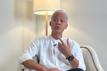 Ganjar sebut suasana debat pertama capres Pemilu 2024 asyik