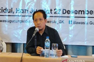 Bawaslu Gunungkidul catat 2.423 APK peserta pemilu langgar zonasi