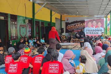 Balad Erick Thohir di Garut deklarasi dukungan untuk Prabowo-Gibran