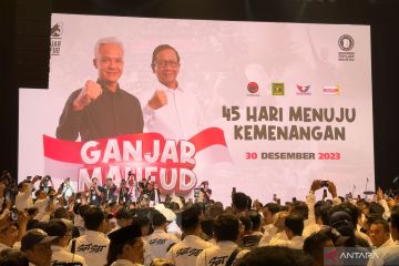Ganjar-Mahfud hadiri konsolidasi akhir tahun