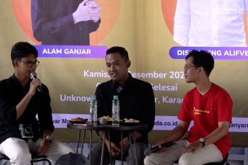 Alam Ganjar ajak generasi milenial lebih inisiatif dan kreatif