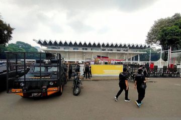 Polisi perketat penjagaan area debat capres