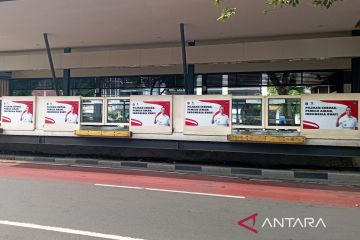 Transjakarta nilai stiker Heru di halte masih wajar dan sesuai aturan