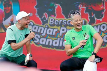 Lari di Penguin Sliwerun, Ganjar: Saya senang ada UMKM pertanian 