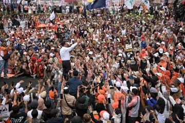 Anies janji fokus siapkan lapangan kerja saat kampanye di Bekasi