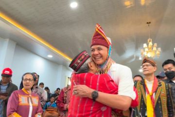 Tiba di Manggarai NTT, Ganjar Pranowo Temui Uskup Ruteng 