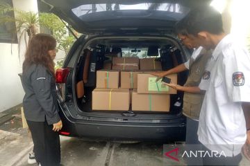 KPU Surakarta terima ribuan surat suara pengganti rusak Pemilu 2024