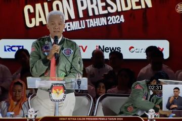 Ganjar tekankan komitmen Palestina merdeka di debat capres ketiga