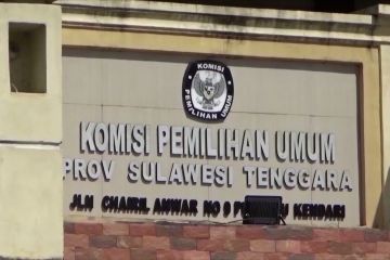 KPU Sultra telah distribusi surat suara ke 17 kabupaten kota