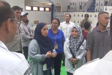 Komentar Komisioner KPU saat tinjau pengepakan surat suara di Ambon