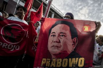 Prabowo berterima kasih kepada 7 presiden, termasuk Megawati