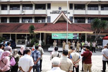 Kecamatan Cempaka Putih gelar apel kesiapan sambut Pemilu 2024