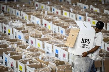 Persiapan logistik KPU Jakarta Pusat jelang pemilu sudah 90 persen