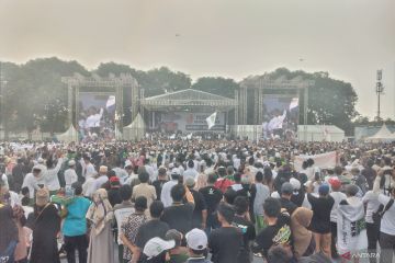 Anies dan Muhaimin hadiri kampanye akbar di Pasuruan