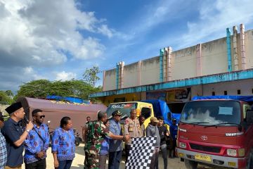 KPU Sorsel mulai distribusikan logistik Pemilu 2024