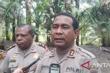 Satu kompi Brimob Polri bantu pengamanan Pemilu di Kabupaten Jayapura