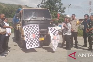 KPU Jayapura telah distribusikan logistik Pemilu ke empat distrik