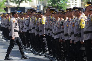Polrestabes Surabaya terjunkan 1.813 anggota kawal distribusi logistik
