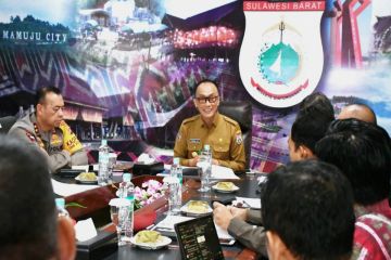 Pemprov Sulbar dan forkopimda mitigasi kerawanan Pemilu 2024