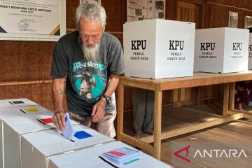 Warga Dayak Iban Sungai Utik Kalbar antusias salurkan hak pilih