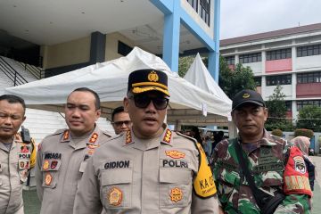 Polisi terjunkan 250 personel amankan pemilu lanjutan di Jakarta Utara