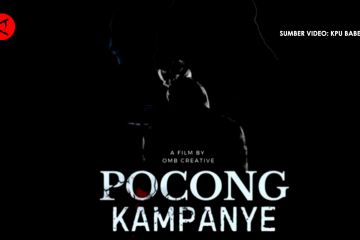 Edukasi peserta pemilu, KPU Babel gelar nobar ‘Pocong Kampanye’