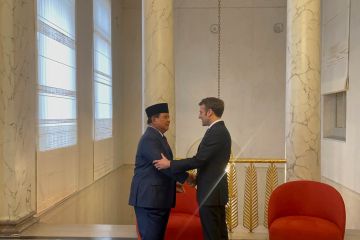 Prabowo terima ucapan selamat dari Presiden Prancis