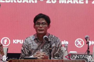 Hari ke-15 KPU RI mulai rekapitulasi nasional dua panel dari Jatim