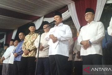 Resmi menangkan pemilu, Prabowo ucapkan terima kasih kepada KPU 