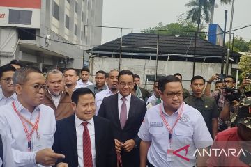 Anies-Muhaimin hadir di MK untuk ikuti sidang PHPU Pilpres