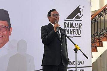 Mahfud sampaikan terima kasih kepada para pendukung