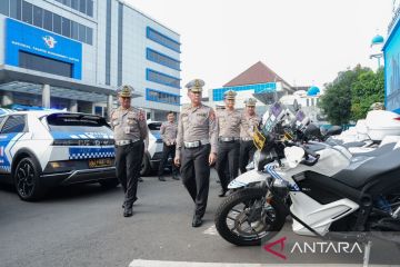 Kendaraan listrik pengawalan VVIP World Water Forum siap digunakan