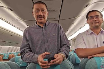 Garuda Indonesia siapkan 34.858 kursi untuk delegasi World Water Forum