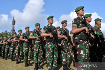 Apel kesiapan pengamanan Kodam IX/Udayana jelang pengamanan World Water Forum