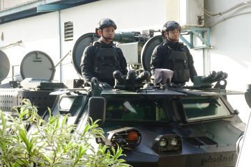 Satgas Pamwil World Water Forum kerahkan belasan kendaraan tempur