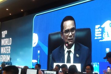 Kemenlu akui tak mudah hasilkan deklarasi World Water Forum Ke-10