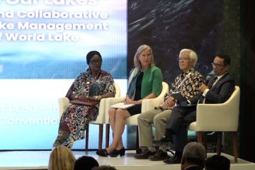 Nasib danau dunia turut dibahas dalam panel World Water Forum ke-10