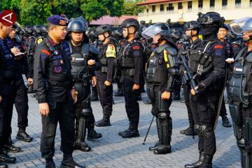 Brimob Polri ikut terlibat amankan World Water Forum ke -10 di Bali