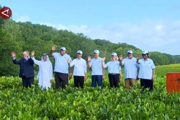 Jokowi ajak delegasi World Water Forum tinjau Tahura