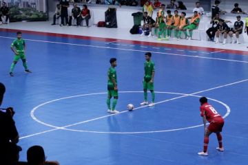 Futsal putra Sumut vs NTT imbang 3-3 pada PON XXI