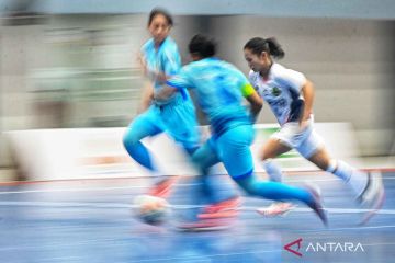 PON XXI Aceh-Sumut: Tim futsal putri Jabar menang atas Sumut dengan delam gol tanpa balas