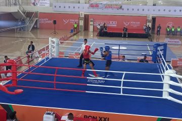 Abdul Muis wakili Lampung dalam final muaythai 65kg putra